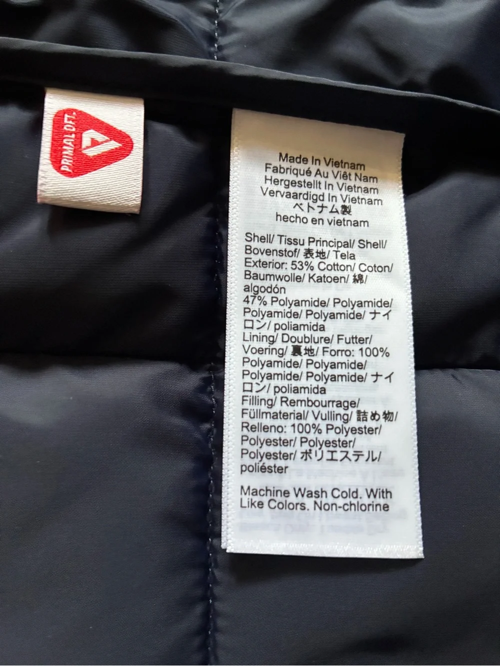 J. Crew Black Quilted Zip-Front Puffer Jacket